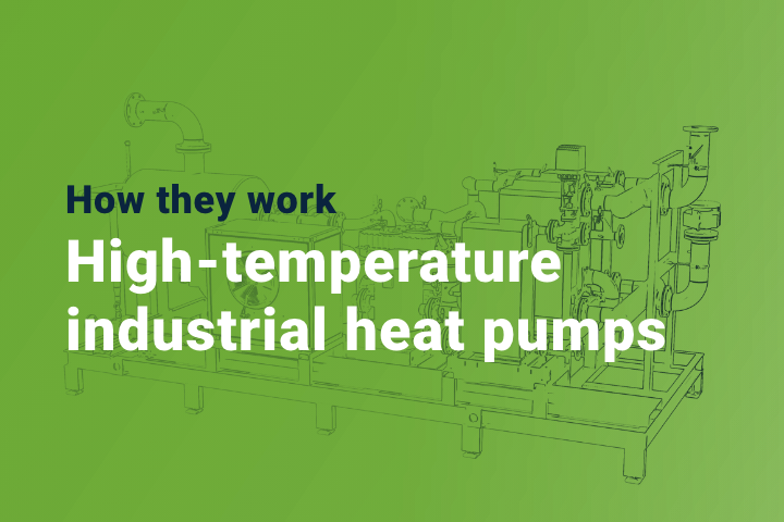 SPH blog cover picture for the video "How high-temperature industrial heat pumps work"