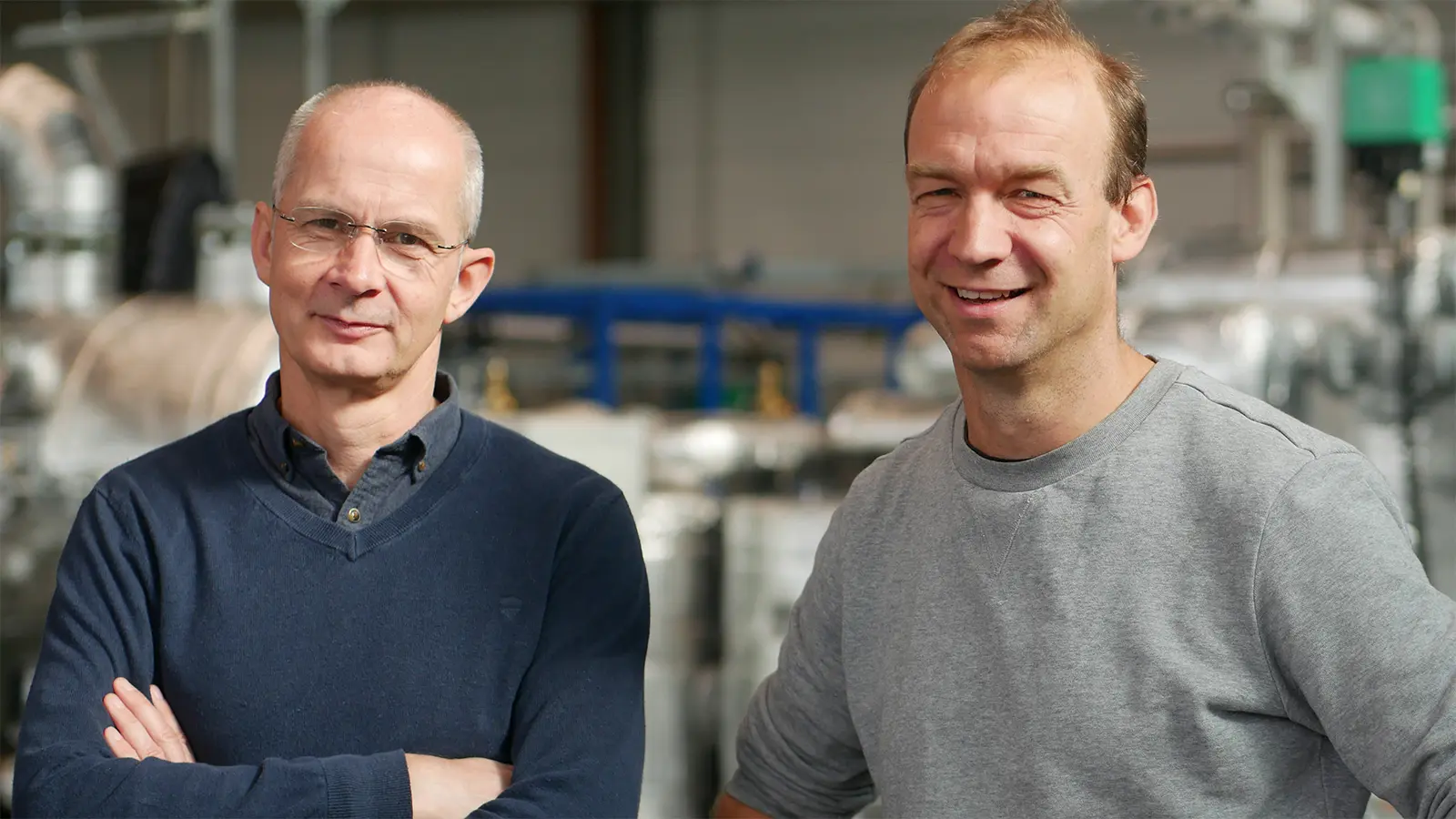 Andreas Mück und Dr. Tim Hamacher, die Geschäftsführer von SPH vor dem ThermBooster™